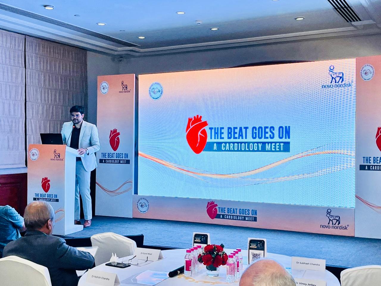 Presenting at "The Beat Goes On" Cardiology Meet